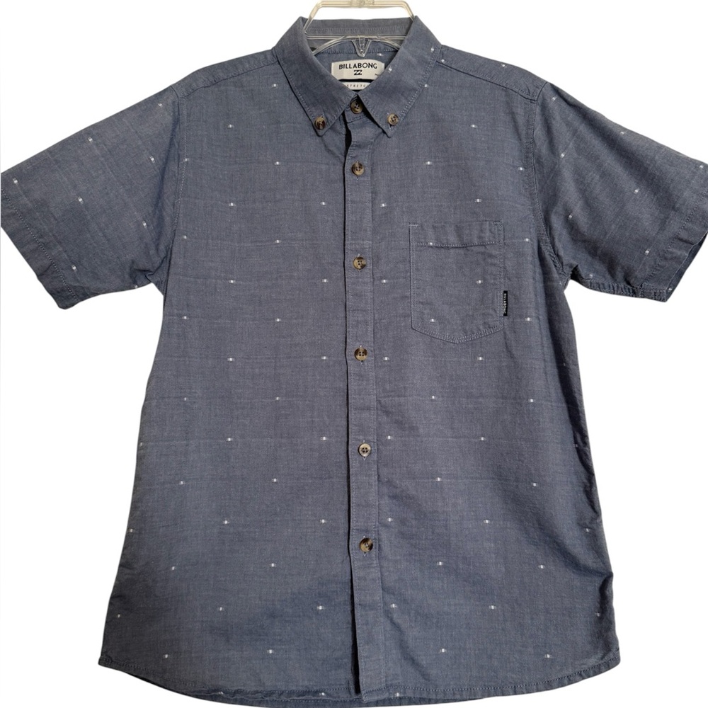 Billabong Boys All Day Jacquard Short Sleeve Shirt
